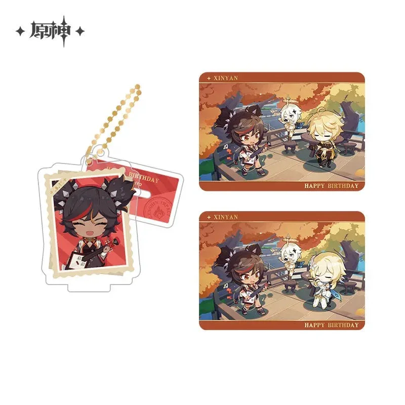 Genshin Impact Capturing the Good Times Series Stand Keychain& Collection Card - Image 44