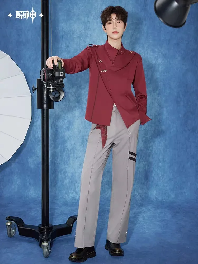 Genshin Impact Tartaglia Theme Impression Series Long-Sleeve Shirt - Image 5
