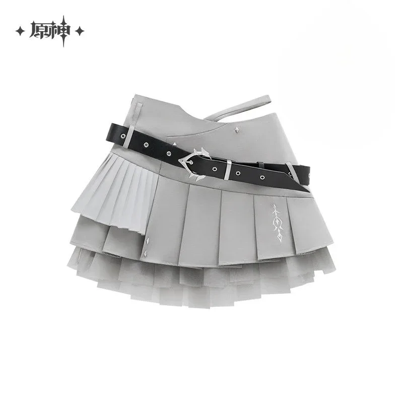Genshin Impact Tartaglia Theme Impression Series Pleated Mini Skirt - Image 10
