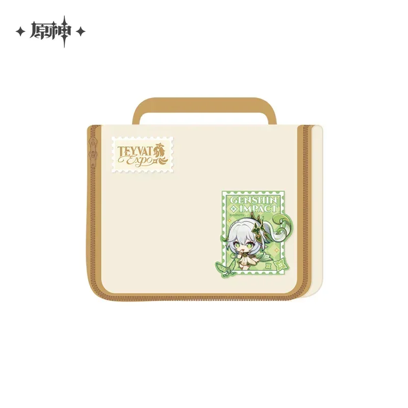 Genshin Impact Teyvat Theme Series Toiletry Bag Velcro Luggage Tag - Image 13