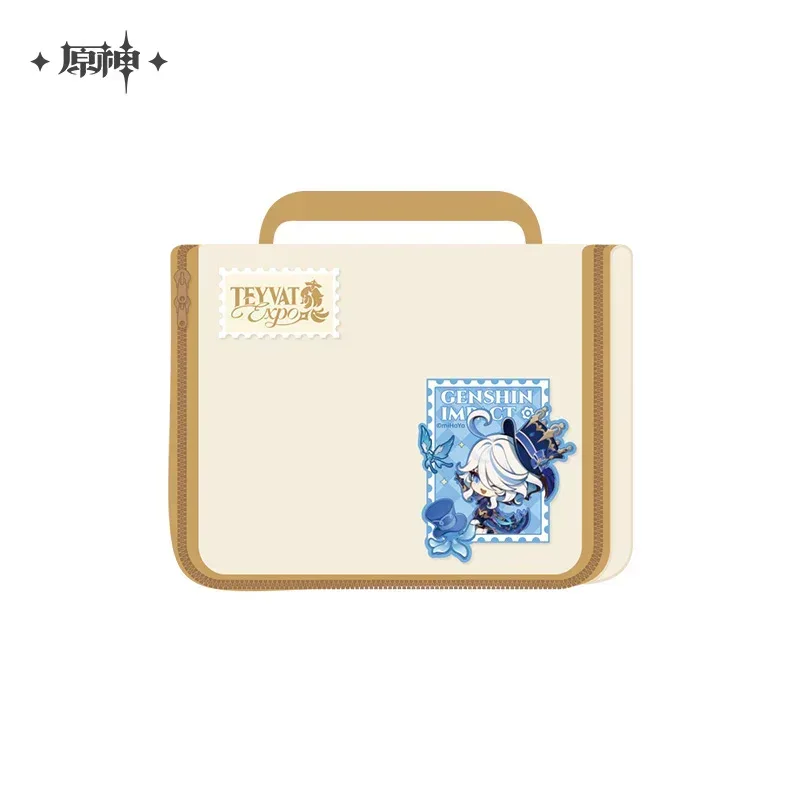 Genshin Impact Teyvat Theme Series Toiletry Bag Velcro Luggage Tag - Image 6