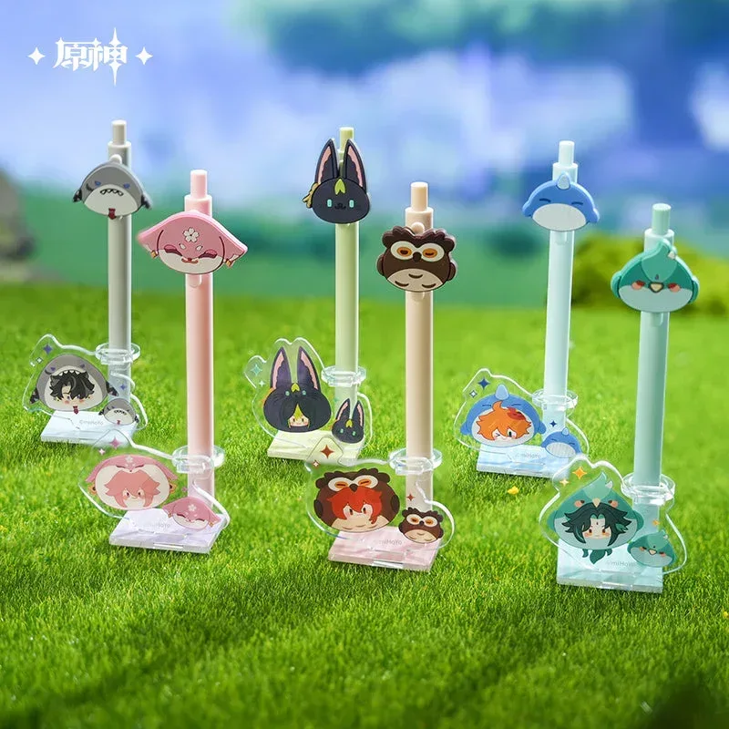 Genshin Impact Teyvat Zoo Theme Series Acrylic Pen Holder - Image 3