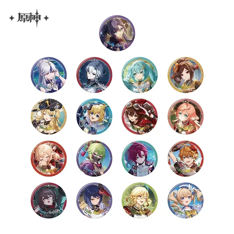 Genshin Impact The Day of Destiny Series Character Badge 2025