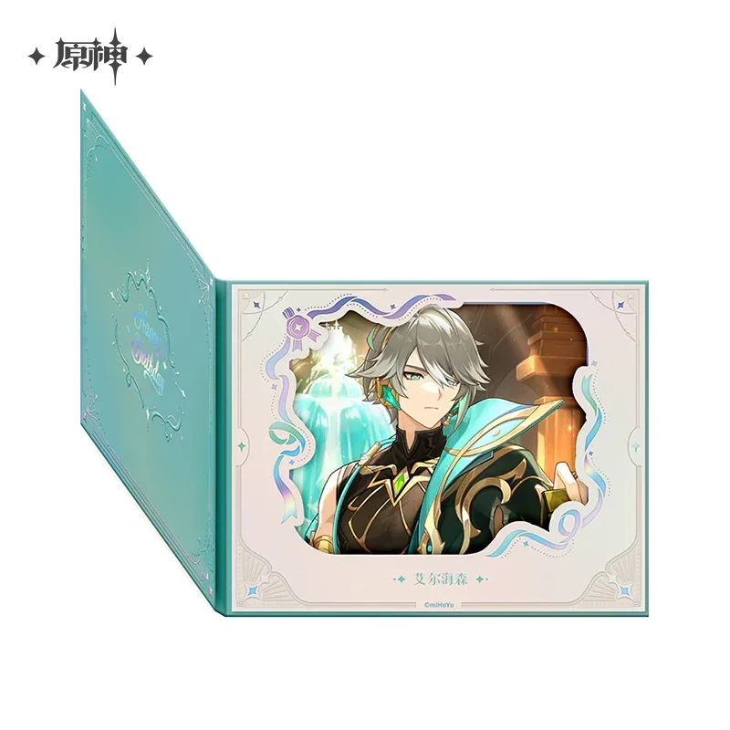 Genshin Impact The Day of Destiny Series Flip Page Window Shikishi Cardboard 2025 - Image 10