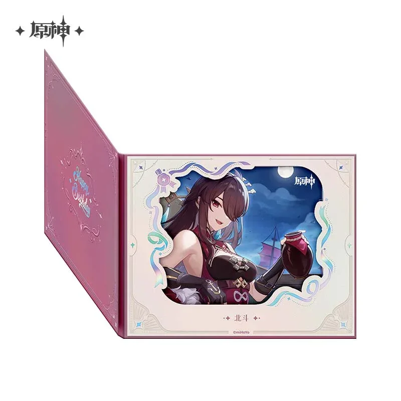 Genshin Impact The Day of Destiny Series Flip Page Window Shikishi Cardboard 2025 - Image 11