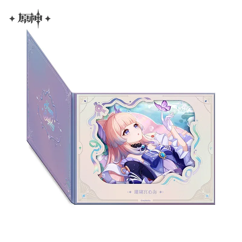 Genshin Impact The Day of Destiny Series Flip Page Window Shikishi Cardboard 2025 - Image 14