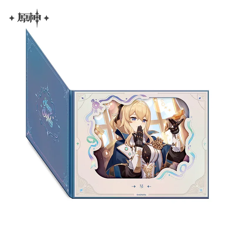 Genshin Impact The Day of Destiny Series Flip Page Window Shikishi Cardboard 2025 - Image 16