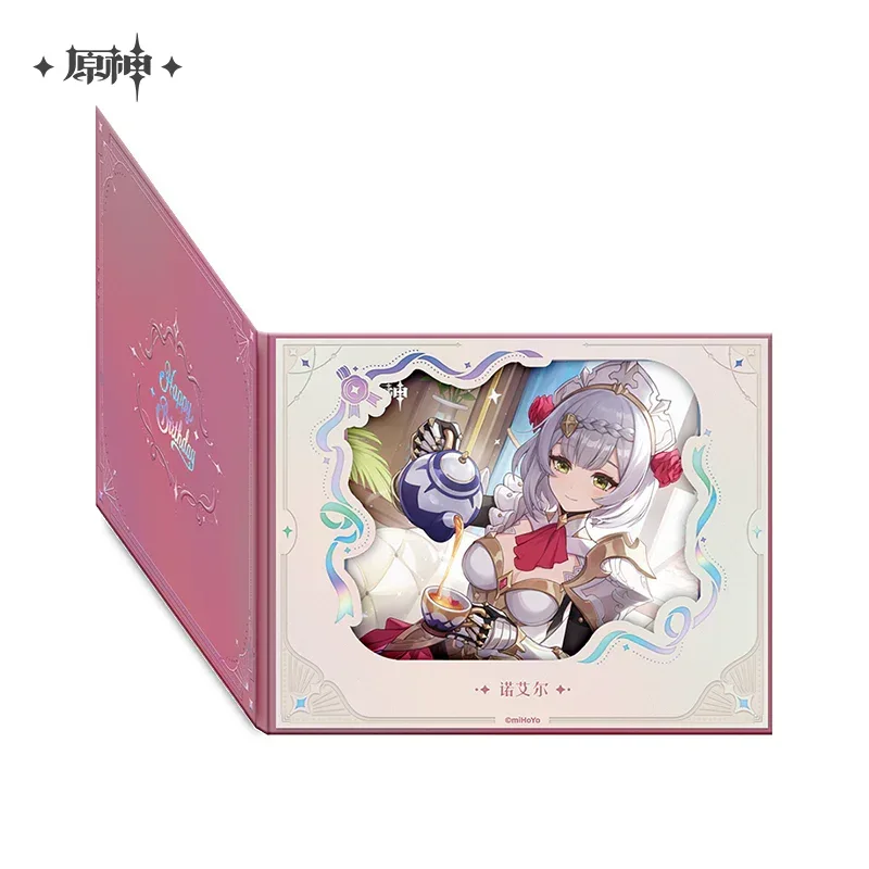 Genshin Impact The Day of Destiny Series Flip Page Window Shikishi Cardboard 2025 - Image 18