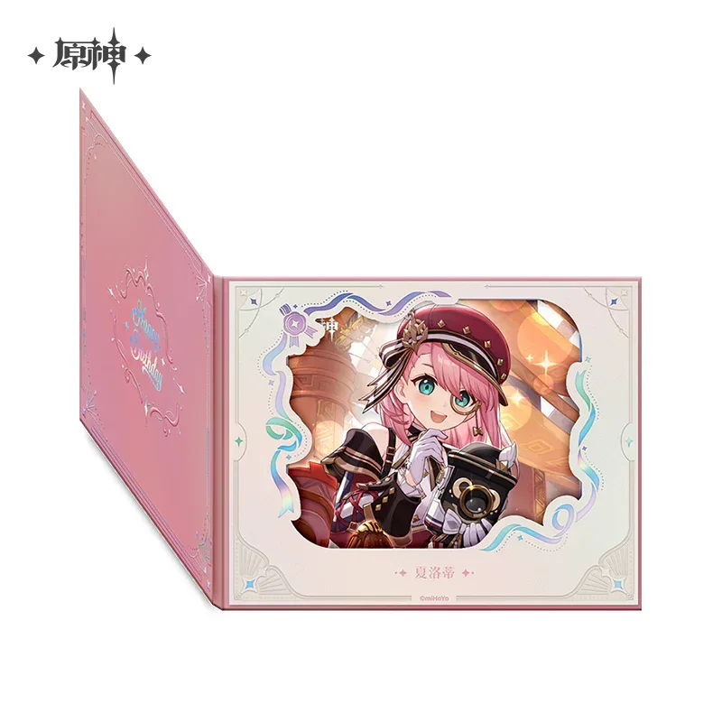 Genshin Impact The Day of Destiny Series Flip Page Window Shikishi Cardboard 2025 - Image 19