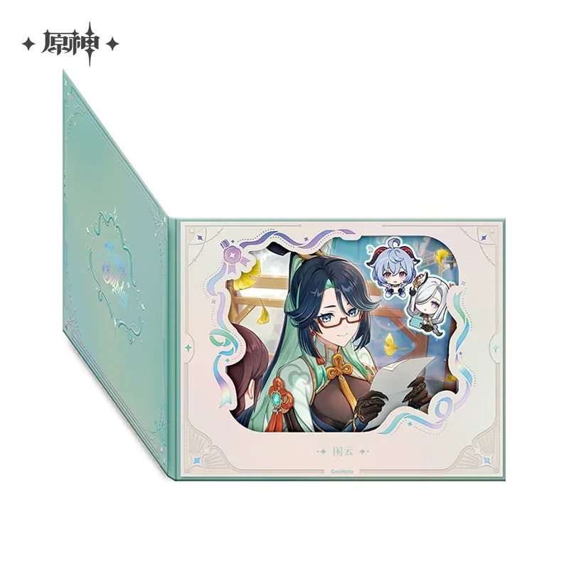 Genshin Impact The Day of Destiny Series Flip Page Window Shikishi Cardboard 2025 - Image 20