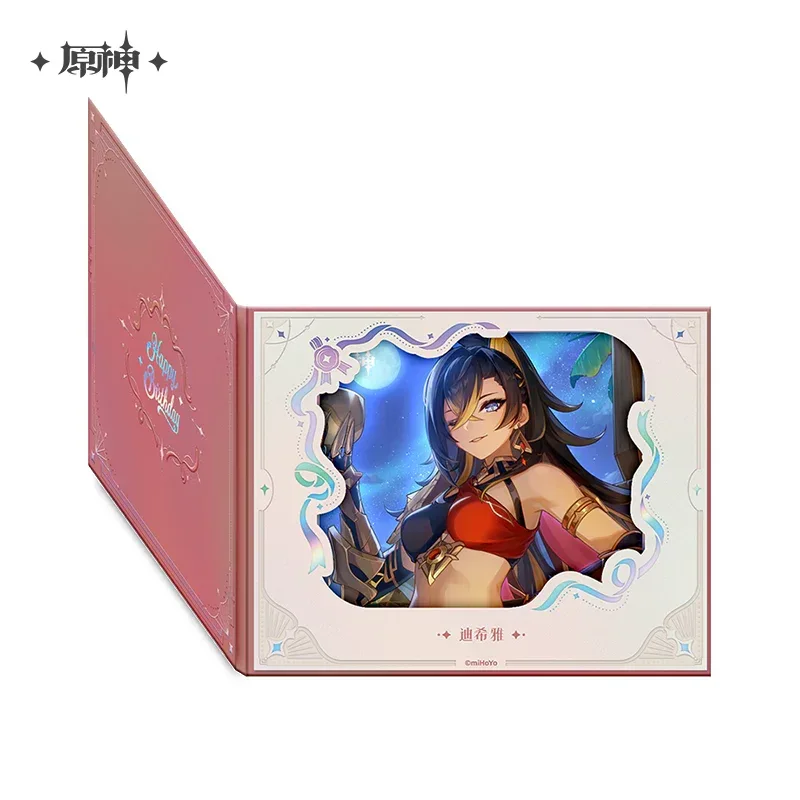 Genshin Impact The Day of Destiny Series Flip Page Window Shikishi Cardboard 2025 - Image 21