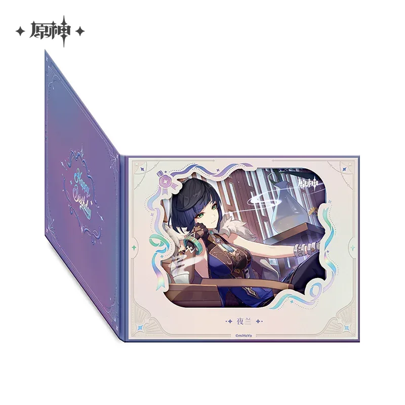 Genshin Impact The Day of Destiny Series Flip Page Window Shikishi Cardboard 2025 - Image 23