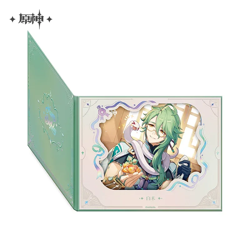 Genshin Impact The Day of Destiny Series Flip Page Window Shikishi Cardboard 2025 - Image 24