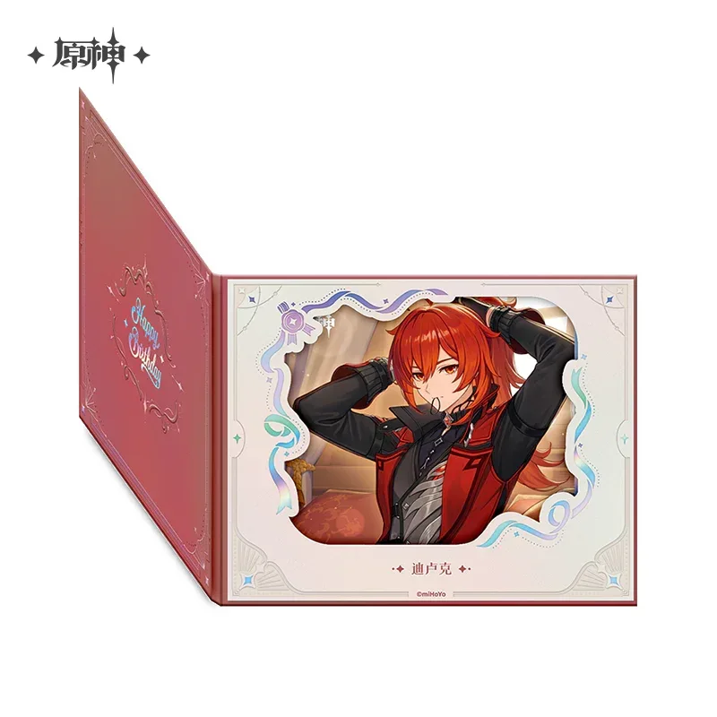 Genshin Impact The Day of Destiny Series Flip Page Window Shikishi Cardboard 2025 - Image 25