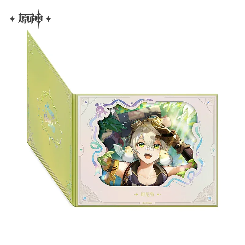 Genshin Impact The Day of Destiny Series Flip Page Window Shikishi Cardboard 2025 - Image 28