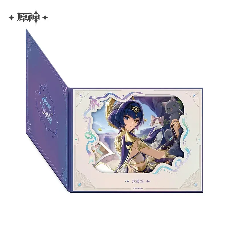 Genshin Impact The Day of Destiny Series Flip Page Window Shikishi Cardboard 2025 - Image 29