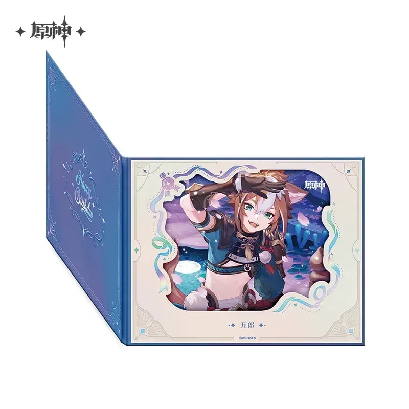 Genshin Impact The Day of Destiny Series Flip Page Window Shikishi Cardboard 2025 - Image 30