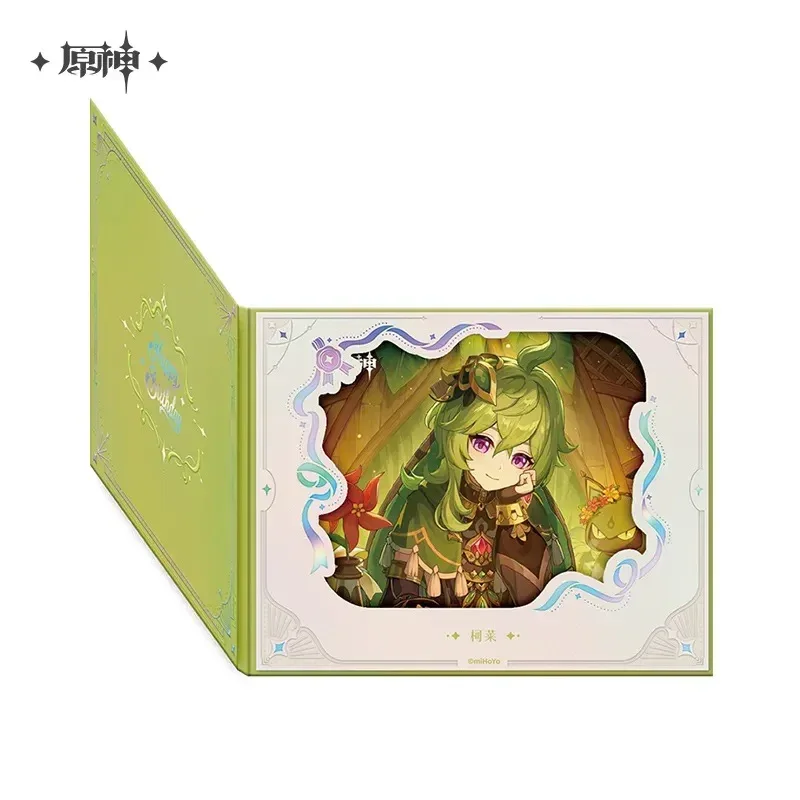 Genshin Impact The Day of Destiny Series Flip Page Window Shikishi Cardboard 2025 - Image 32