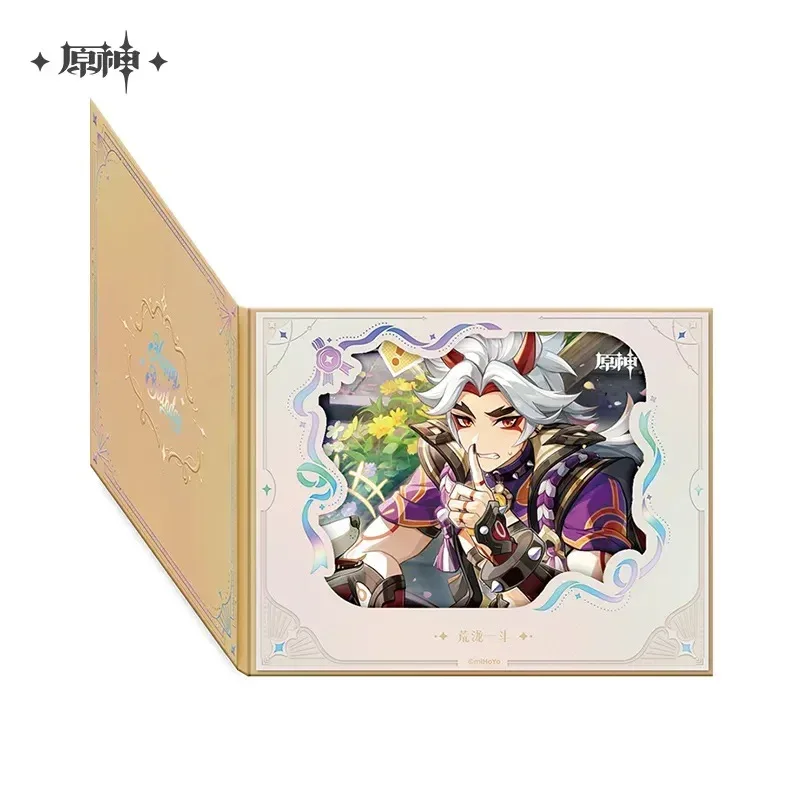 Genshin Impact The Day of Destiny Series Flip Page Window Shikishi Cardboard 2025 - Image 33