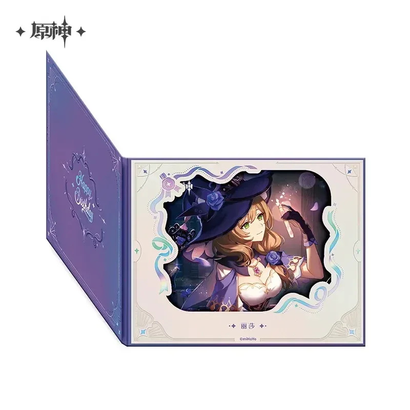 Genshin Impact The Day of Destiny Series Flip Page Window Shikishi Cardboard 2025 - Image 35