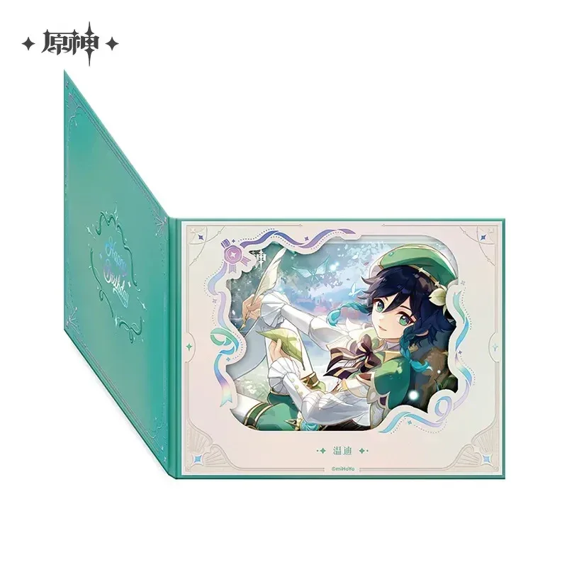 Genshin Impact The Day of Destiny Series Flip Page Window Shikishi Cardboard 2025 - Image 36