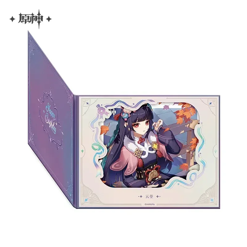 Genshin Impact The Day of Destiny Series Flip Page Window Shikishi Cardboard 2025 - Image 38