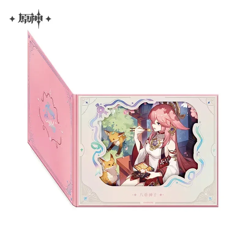 Genshin Impact The Day of Destiny Series Flip Page Window Shikishi Cardboard 2025 - Image 41