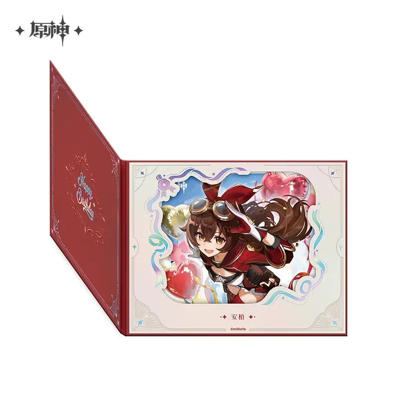 Genshin Impact The Day of Destiny Series Flip Page Window Shikishi Cardboard 2025 - Image 42
