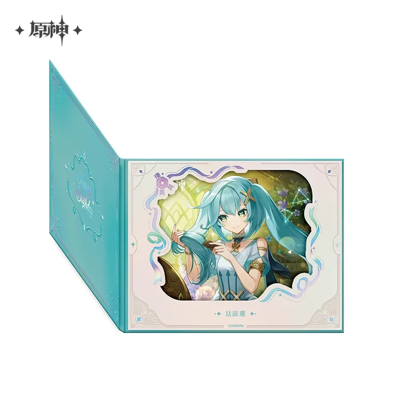 Genshin Impact The Day of Destiny Series Flip Page Window Shikishi Cardboard 2025 - Image 43