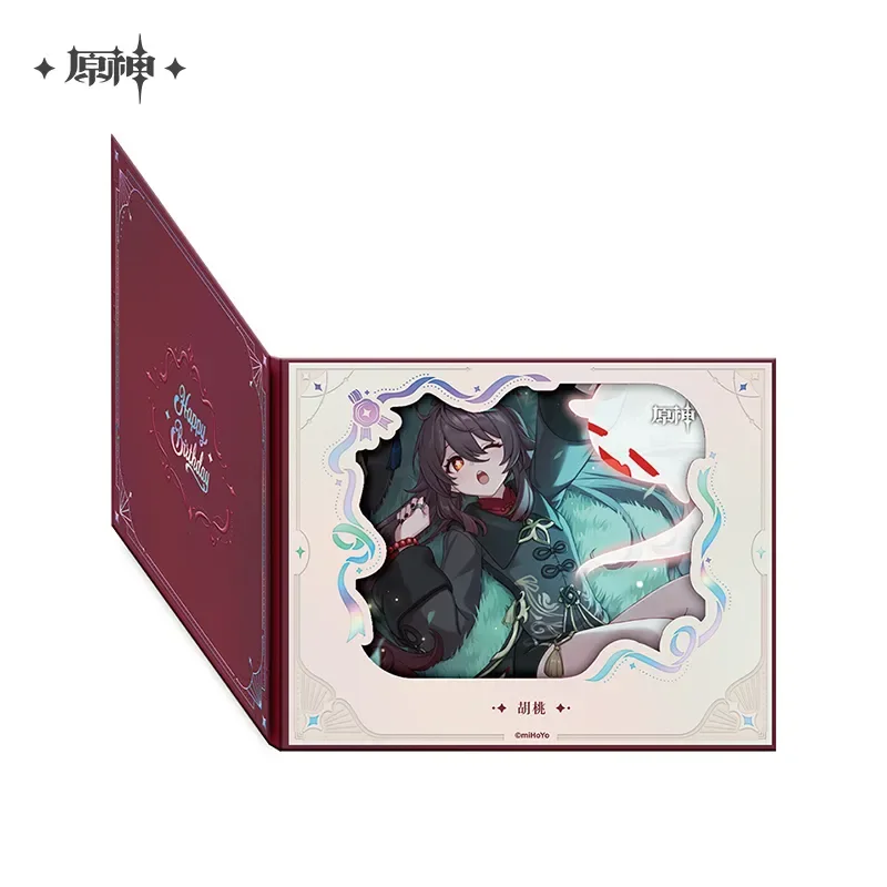 Genshin Impact The Day of Destiny Series Flip Page Window Shikishi Cardboard 2025 - Image 45