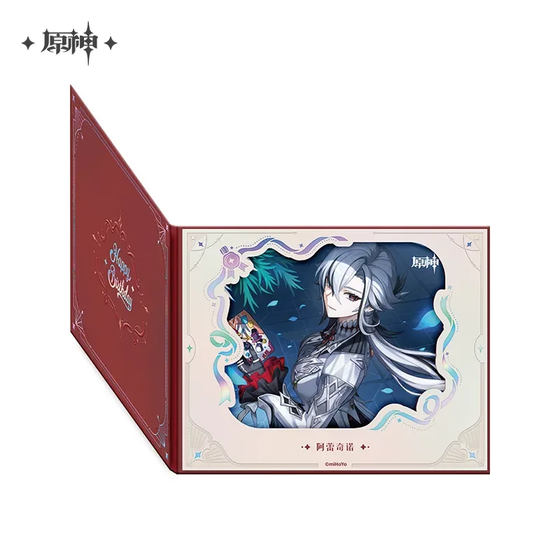 Genshin Impact The Day of Destiny Series Flip Page Window Shikishi Cardboard 2025 - Image 48