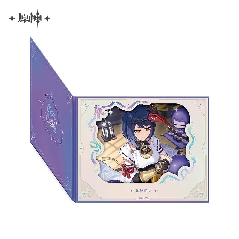 Genshin Impact The Day of Destiny Series Flip Page Window Shikishi Cardboard 2025 - Image 53