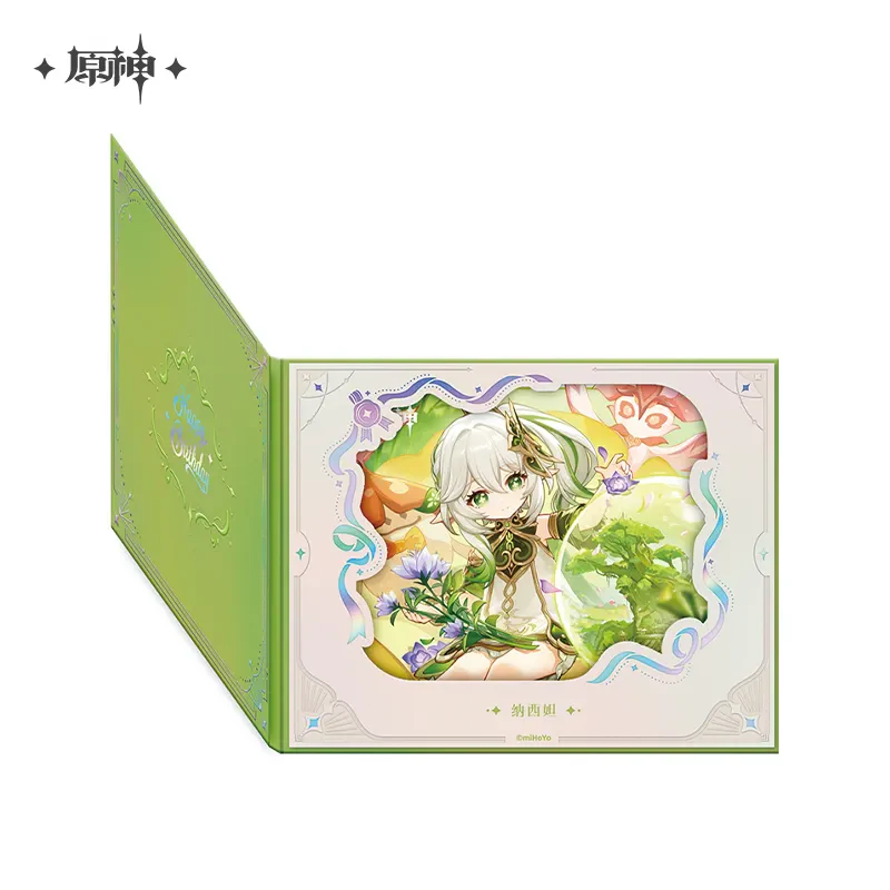 Genshin Impact The Day of Destiny Series Flip Page Window Shikishi Cardboard 2025 - Image 60