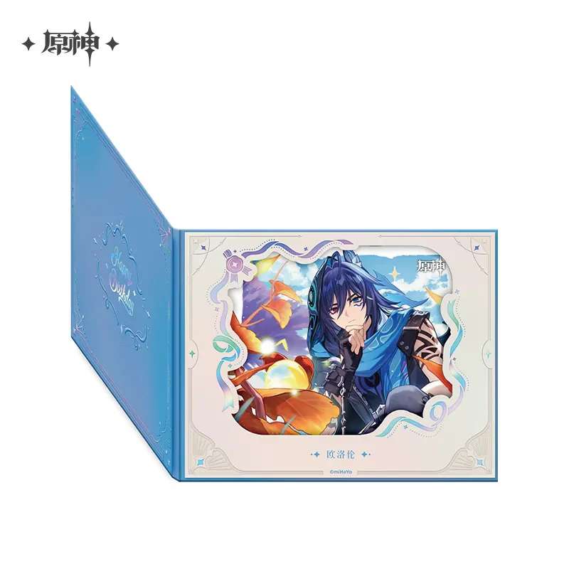 Genshin Impact The Day of Destiny Series Flip Page Window Shikishi Cardboard 2025 - Image 61