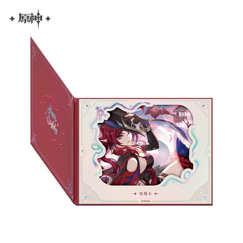 Genshin Impact The Day of Destiny Series Flip Page Window Shikishi Cardboard 2025 - Image 65