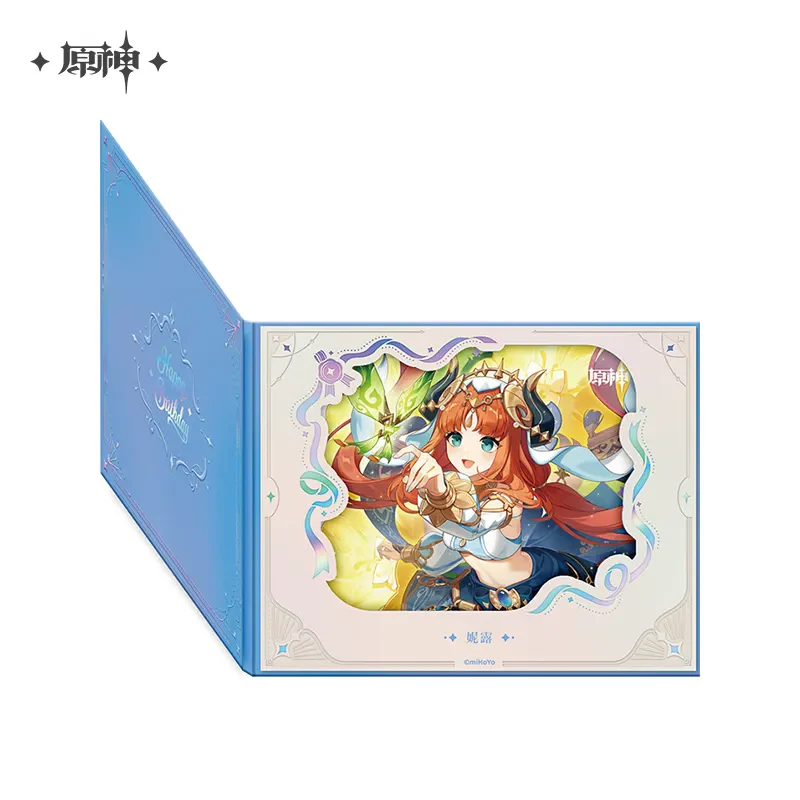 Genshin Impact The Day of Destiny Series Flip Page Window Shikishi Cardboard 2025 - Image 67