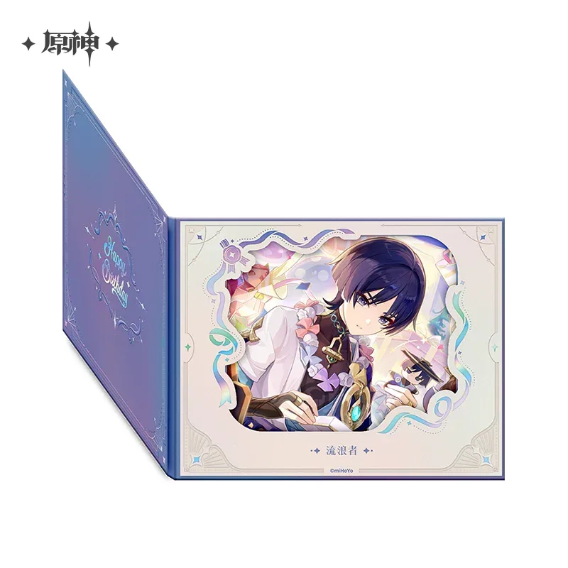 Genshin Impact The Day of Destiny Series Flip Page Window Shikishi Cardboard 2025 - Image 7