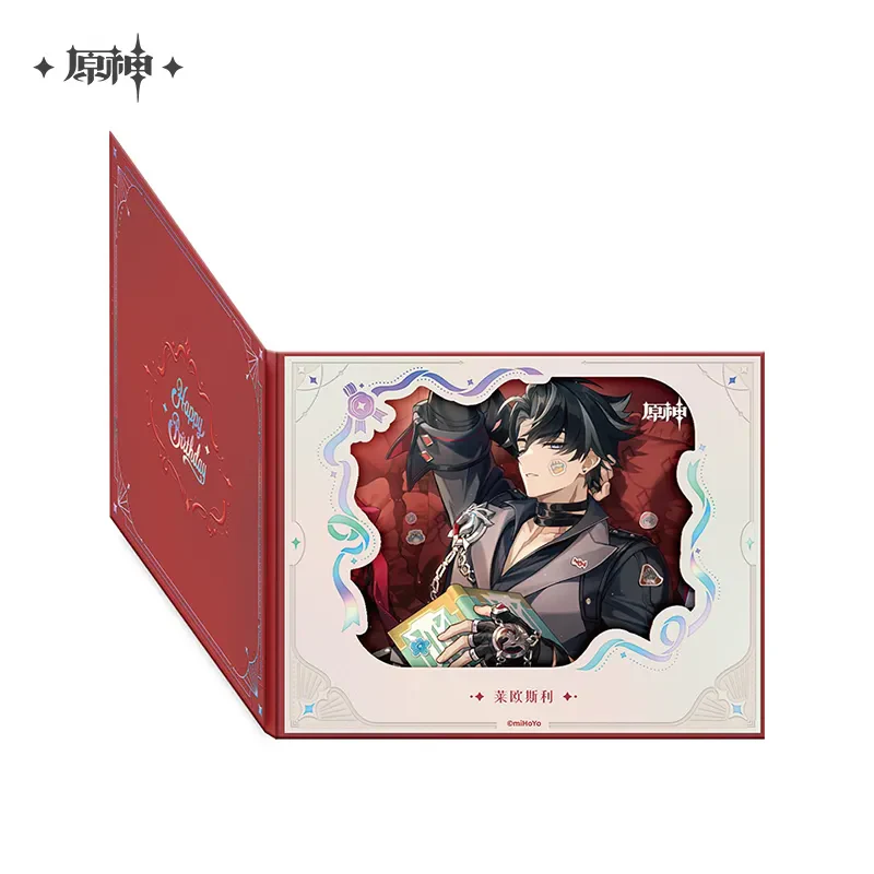 Genshin Impact The Day of Destiny Series Flip Page Window Shikishi Cardboard 2025 - Image 73