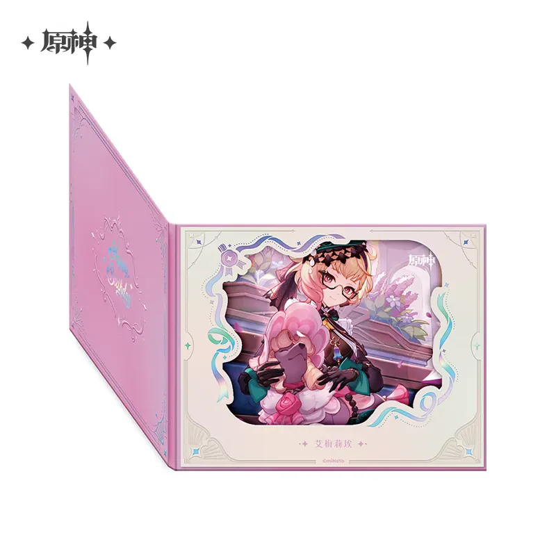 Genshin Impact The Day of Destiny Series Flip Page Window Shikishi Cardboard 2025 - Image 75