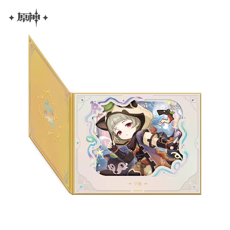 Genshin Impact The Day of Destiny Series Flip Page Window Shikishi Cardboard 2025 - Image 77