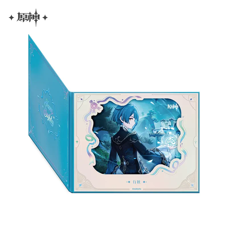 Genshin Impact The Day of Destiny Series Flip Page Window Shikishi Cardboard 2025 - Image 80