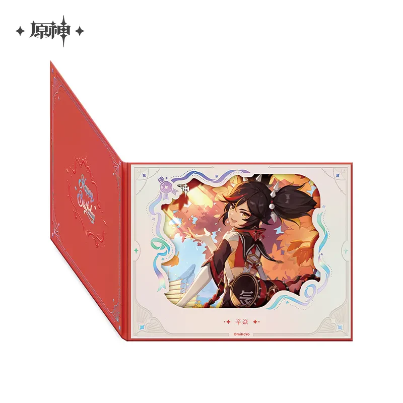 Genshin Impact The Day of Destiny Series Flip Page Window Shikishi Cardboard 2025 - Image 82