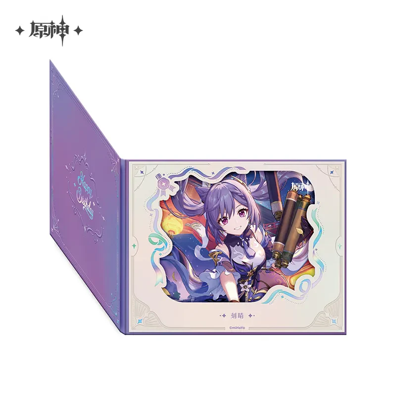 Genshin Impact The Day of Destiny Series Flip Page Window Shikishi Cardboard 2025 - Image 83