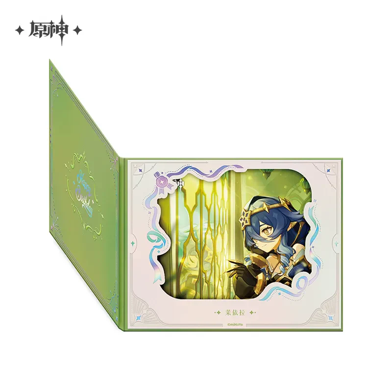 Genshin Impact The Day of Destiny Series Flip Page Window Shikishi Cardboard 2025 - Image 84