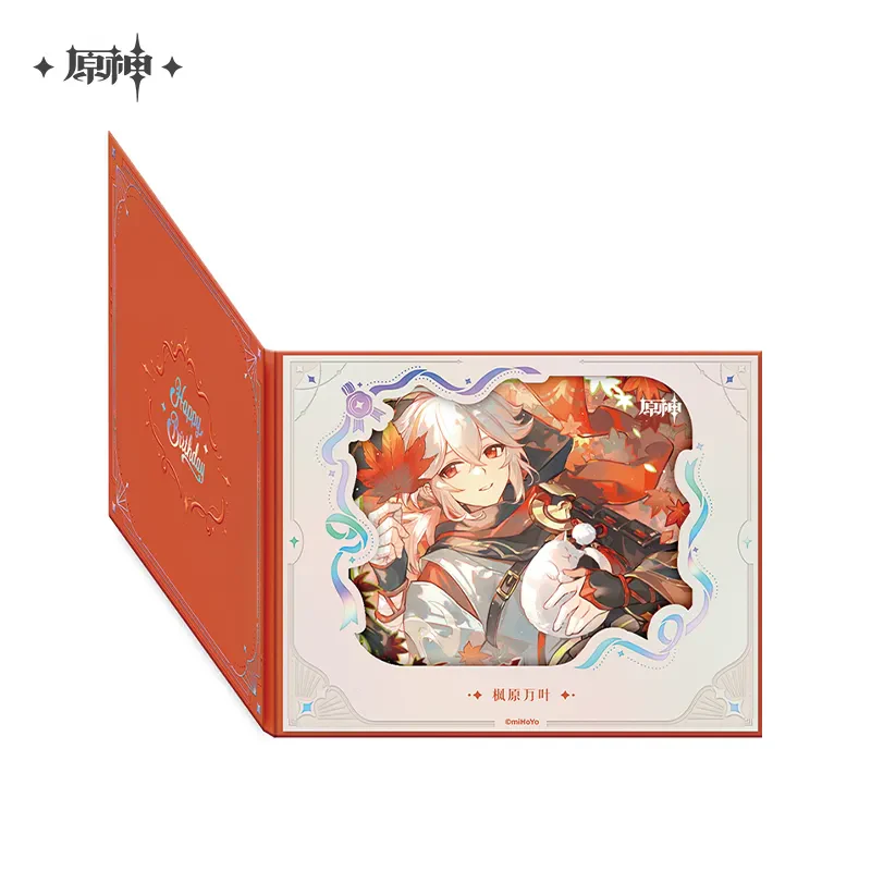 Genshin Impact The Day of Destiny Series Flip Page Window Shikishi Cardboard 2025 - Image 85