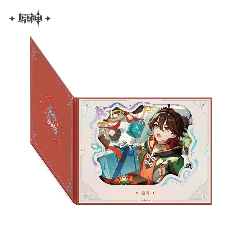 Genshin Impact The Day of Destiny Series Flip Page Window Shikishi Cardboard 2025 - Image 87