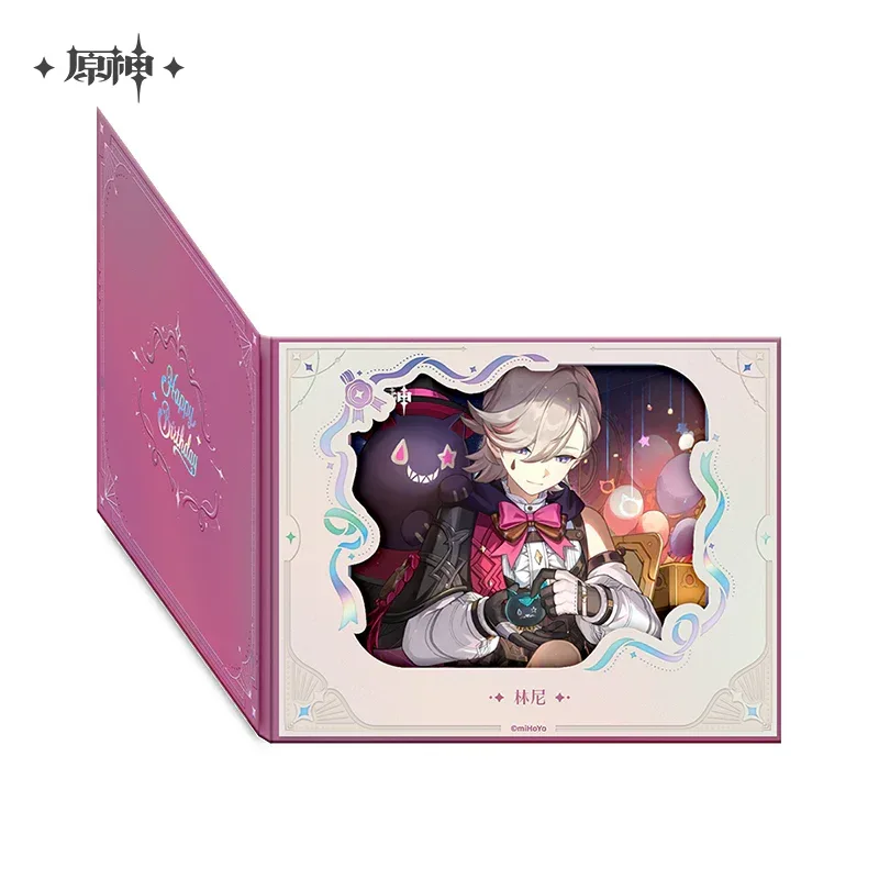 Genshin Impact The Day of Destiny Series Flip Page Window Shikishi Cardboard 2025 - Image 9