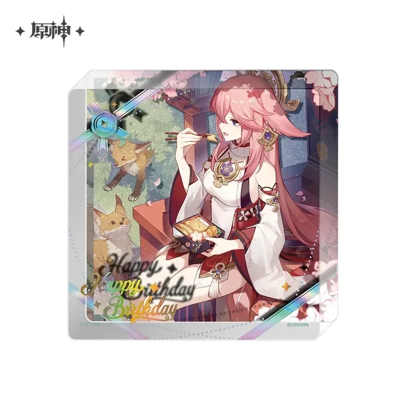 Genshin Impact The Day of Destiny Series Thick Acrylic Coaster 2025 - Image 36
