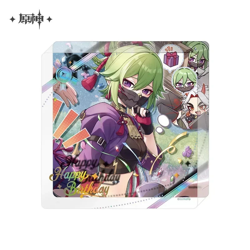 Genshin Impact The Day of Destiny Series Thick Acrylic Coaster 2025 - Image 54