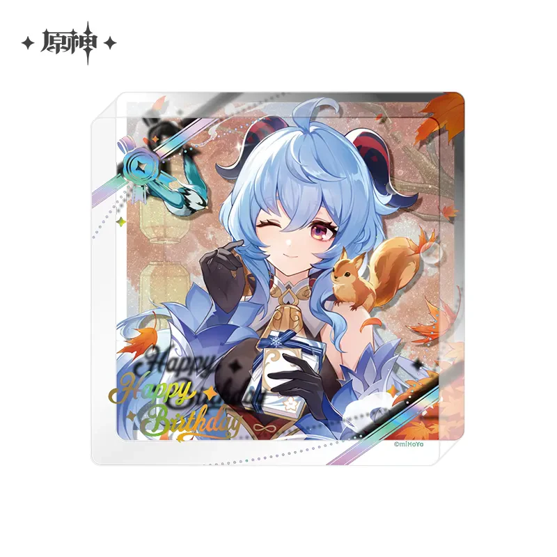Genshin Impact The Day of Destiny Series Thick Acrylic Coaster 2025 - Image 76